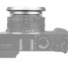 Бленда JJC LH-43LX100 для Panasonic LX100 и Leica D-Lux Typ 109 серебристая