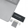 Картридер USB 3.0 + Type-C + MicroUSB OTG для NM, SD и MicroSD карт памяти (чёрный)