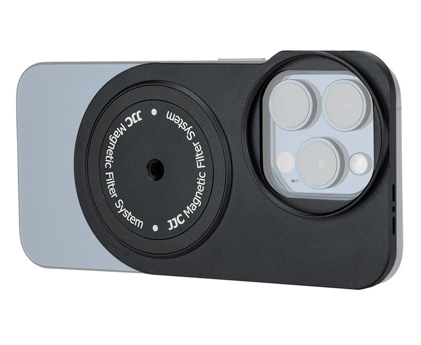 Система установки светофильтров 49 мм на iPhone 15 Pro Max с блендой
