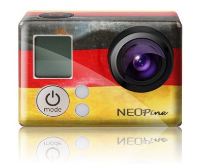 Защитная пленка для камер GoPro 3 / 3+ (флаг Германии)
