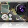 Защитная пленка для камер GoPro 3 / 3+ (зеленый хаки)