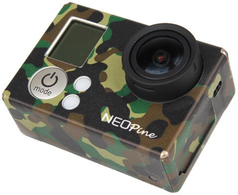 Защитная пленка для камер GoPro 3 / 3+ (зеленый хаки)