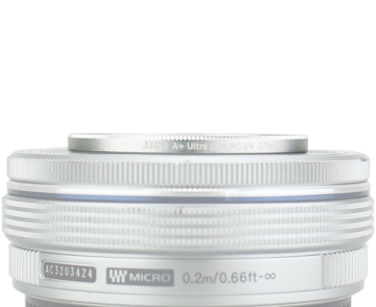 Светофильтр 37 мм JJC MCUV Ultra-Slim серебристая оправа