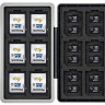Защитный бокс на 24 MicroSD и 12 SD карт памяти