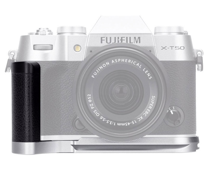 L-образная рукоятка для Fujifilm X-T50 (серебристый цвет)