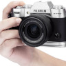 L-образная рукоятка для Fujifilm X-T50 (серебристый цвет)