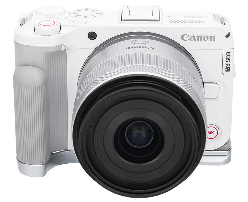 L-образная рукоятка для Canon EOS R50 V (серебристый цвет) L-образная рукоятка для Canon EOS R50 V (серебристый цвет)
