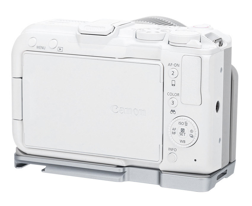 L-образная рукоятка для Canon EOS R50 V (серебристый цвет) L-образная рукоятка для Canon EOS R50 V (серебристый цвет)