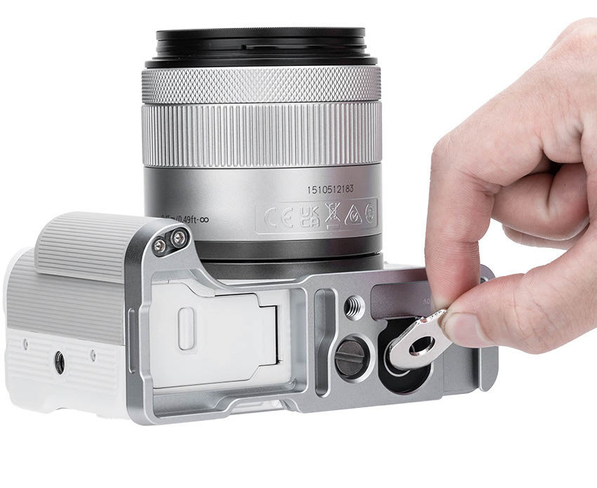 L-образная рукоятка для Canon EOS R50 V (серебристый цвет) L-образная рукоятка для Canon EOS R50 V (серебристый цвет)