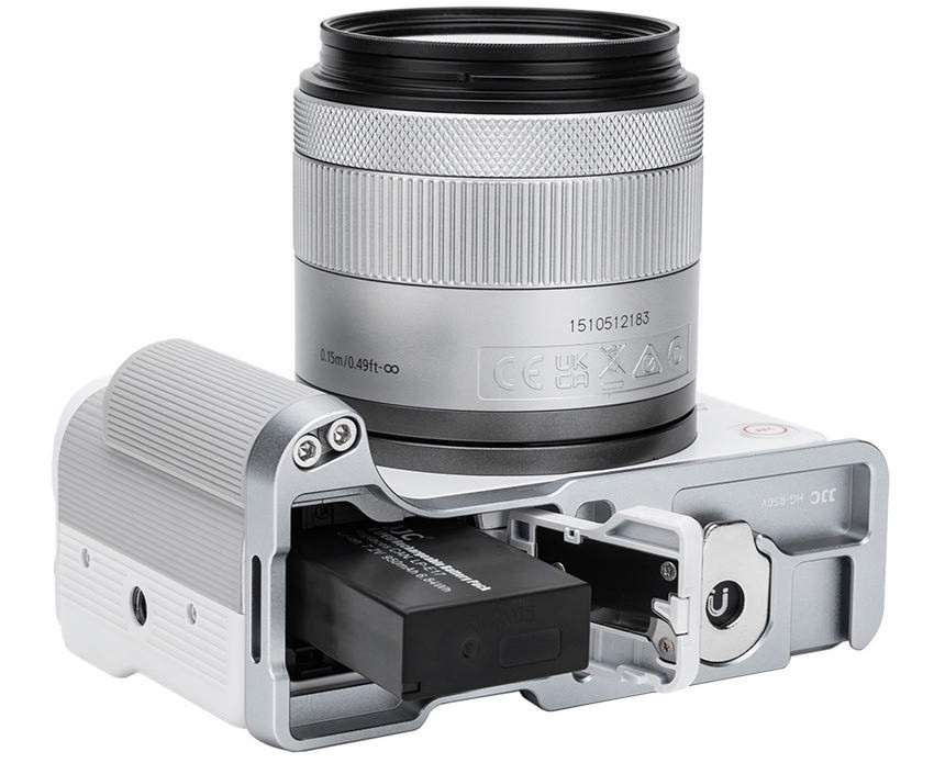 L-образная рукоятка для Canon EOS R50 V (серебристый цвет) L-образная рукоятка для Canon EOS R50 V (серебристый цвет)