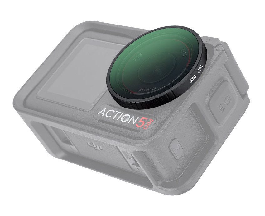 Поляризационный светофильтр для DJI Osmo Action 5 Pro / Action 4 / Action 3