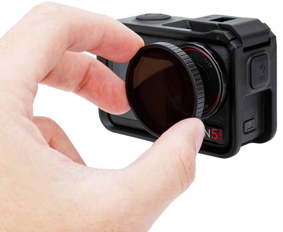 Поляризационный светофильтр для DJI Osmo Action 5 Pro / Action 4 / Action 3