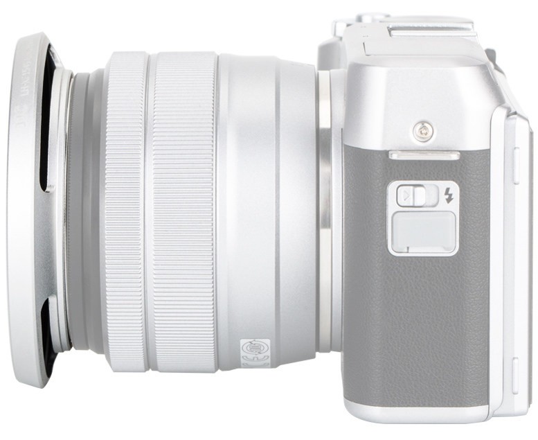 Бленда для объектива Fujifilm XC 15-45mm F3.5-5.6 OIS PZ серебристый цвет