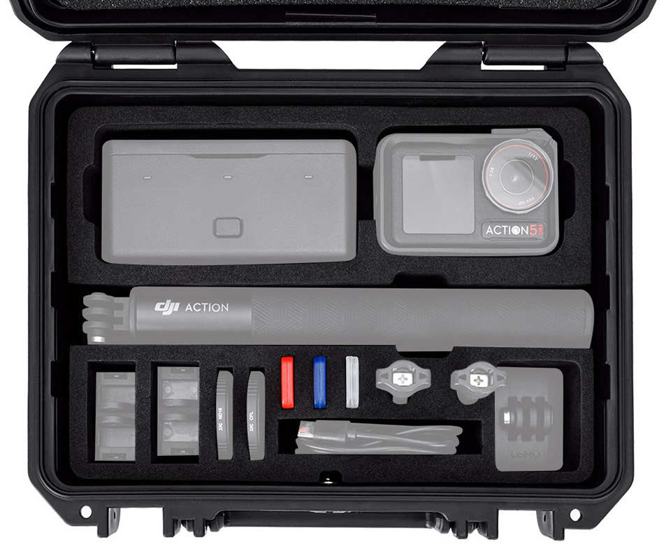 Защитный бокс для DJI OSMO Action 5 Pro / 4 / 3 Adventure Combo