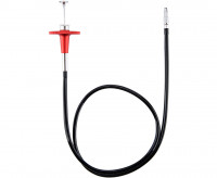 Механический спусковой тросик 70 см. с механизмом фиксации (красный)