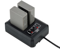 Зарядное устройство для двух аккумуляторов Olympus BLN-1