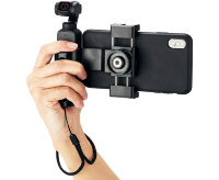 Крепление смартфона к DJI OSMO Pocket 2 в штатив с уровнем и холодным башмаком, чёрный цвет