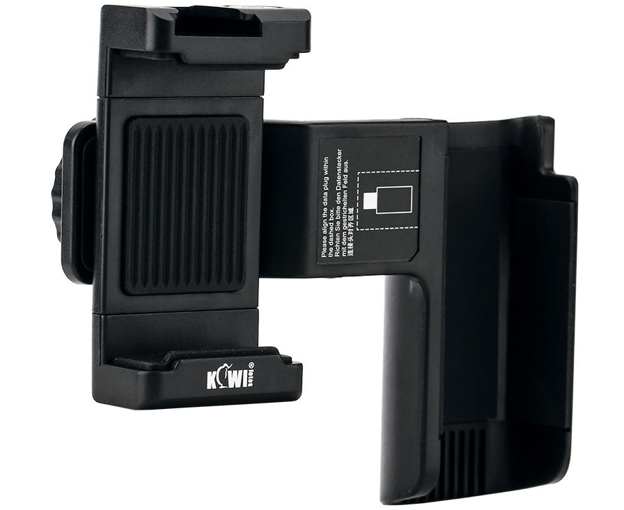 Крепление смартфона к DJI OSMO Pocket 2 в штатив с уровнем и холодным башмаком, чёрный цвет