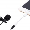 Микрофон петличный для смартфонов и планшетов