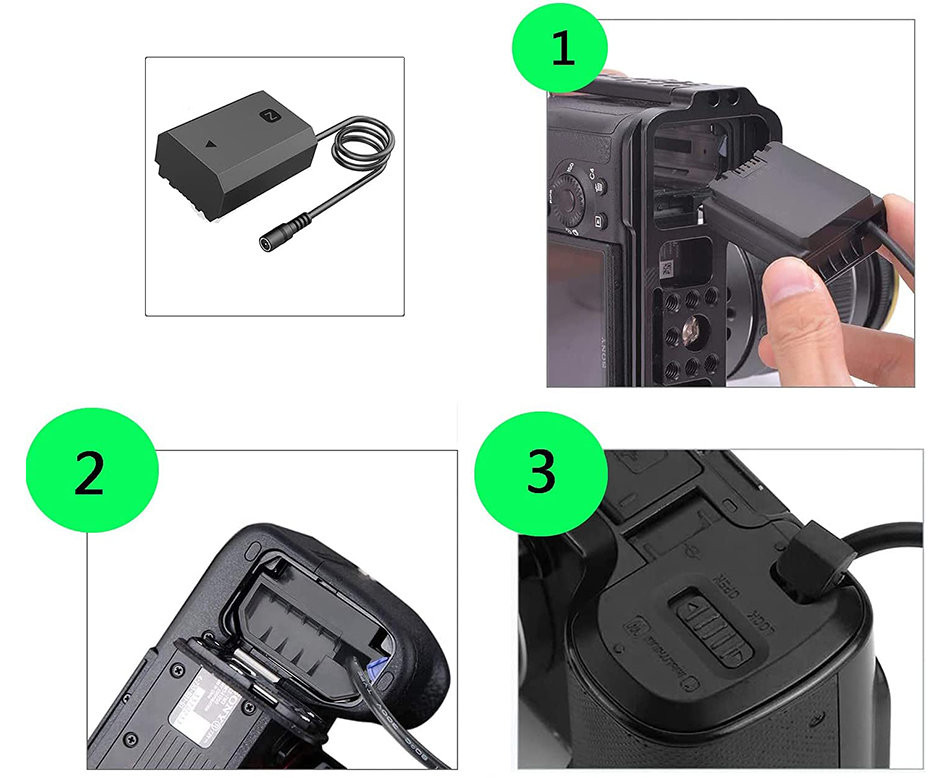 Сетевой адаптер для камер с аккумулятором Sony NP-FZ100