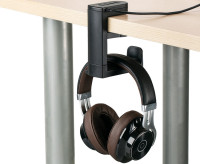 Держатель для наушников поворотный с четырьмя USB 3.0 портами