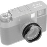 Бленда квадратная с крышкой для Fujifilm X Half (тёмно-серый цвет)
