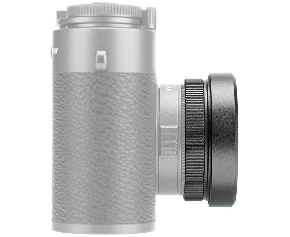 Бленда квадратная с крышкой для Fujifilm X Half (тёмно-серый цвет)