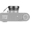 Бленда квадратная с крышкой для Fujifilm X Half (тёмно-серый цвет)