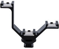 V-образный кронштейн тройник для горячего башмака (105 мм)