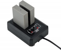 Зарядное устройство для двух аккумуляторов Olympus BLS-5 / BLS-50 / BLS-1