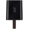 Сетевое зарядное устройство 2xUSB 5V 2.1A 10.5W (черный цвет)