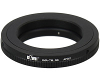 Адаптер для установки объективов T-mount на фотокамеры Nikon F
