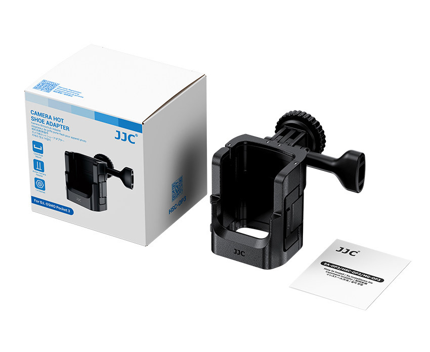 Крепление DJI Osmo Pocket 3 в горячий башмак, штативы и в крепления для экшн камер