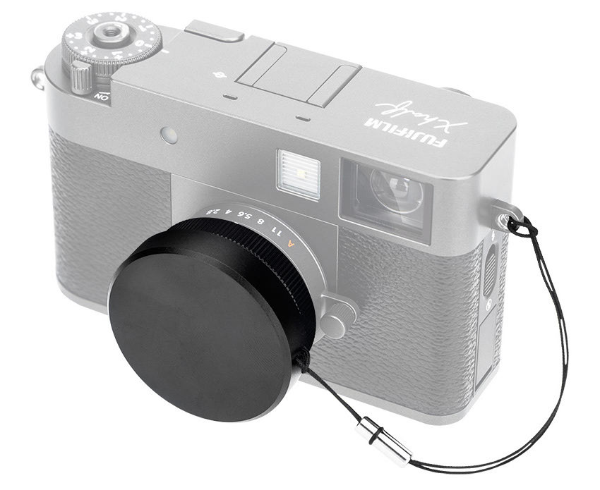 Бленда квадратная с крышкой для Fujifilm X Half (чёрный цвет) Бленда квадратная с крышкой для Fujifilm X Half (чёрный цвет)