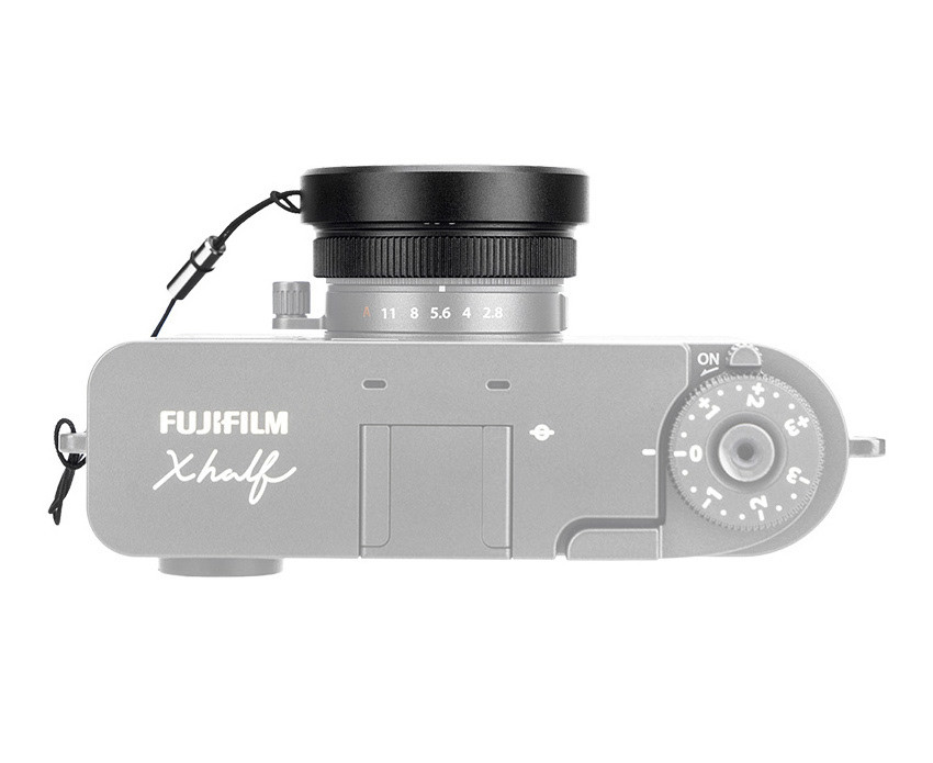 Бленда квадратная с крышкой для Fujifilm X Half (чёрный цвет) Бленда квадратная с крышкой для Fujifilm X Half (чёрный цвет)