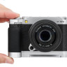 L-образная рукоятка для Fujifilm X-M5 (серебристый цвет)