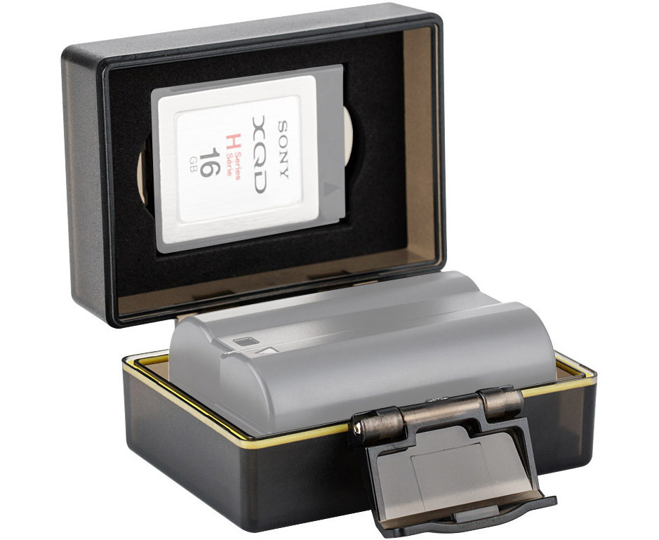 Защитный бокс для Nikon EN-EL15 и карты памяти XQD