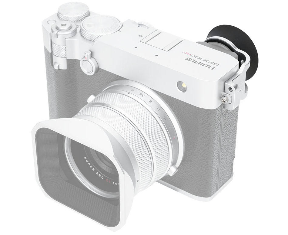 Наглазник для Fujifilm GFX 100RF удлинённый (серебристый)