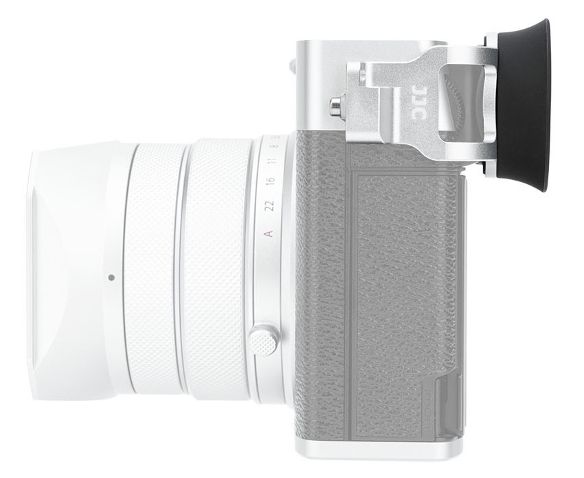 Наглазник для Fujifilm GFX 100RF удлинённый (серебристый)