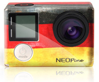 Защитная пленка для камер GoPro 4 (флаг Германии)