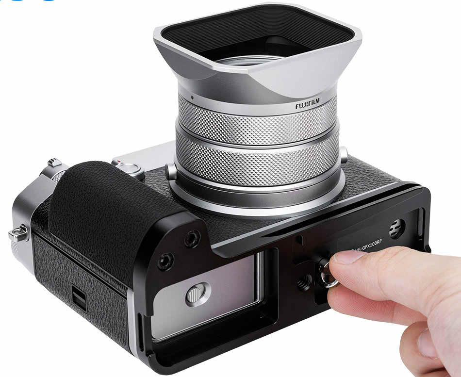 L-образная рукоятка для Fujifilm GFX100RF (чёрный цвет) L-образная рукоятка для Fujifilm GFX100RF (чёрный цвет)