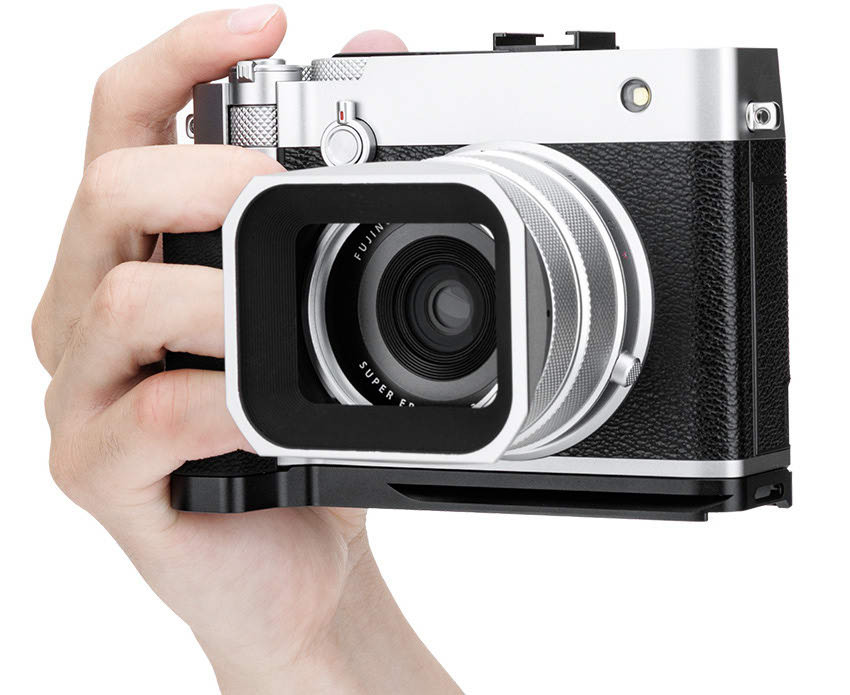 L-образная рукоятка для Fujifilm GFX100RF (чёрный цвет) L-образная рукоятка для Fujifilm GFX100RF (чёрный цвет)