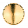 Мягкая спусковая кнопка безрезьбовая (темное золото) вогнутая