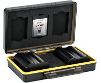 Защитный бокс для двух аккумуляторов и карт памяти XQD
