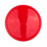 Мягкая спусковая кнопка безрезьбовая (красный цвет) вогнутая