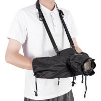 Дождевая накидка для беззеркальных фотокамер (чёрный цвет)