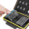 Защитный бокс на два аккумулятора Insta360 X5 / X4 / X3, карт памяти microSD и AirTag Защитный бокс на два аккумулятора Insta360 X5 / X4 / X3, карт памяти microSD и AirTag