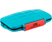 Защитный бокс для флеш карт JJC MC-NSMSD16 синий