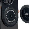Система установки светофильтров 49 мм на iPhone 14 Pro Max с чехлом и блендой