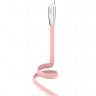 Кабель Lightning / USB 1.2 м с подсветкой коннектора (розовый цвет)